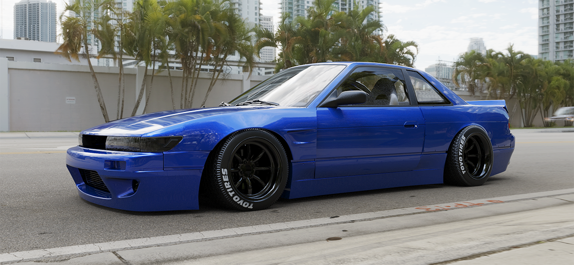 GReddy - Rocket Bunny PS13 (V1) Aero- Nissan Silvia Coupe - 17020235