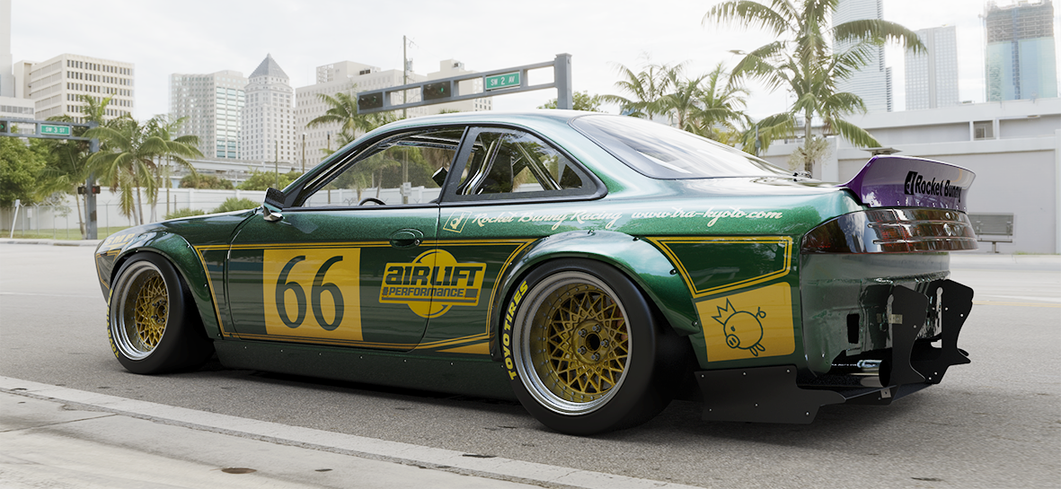 GReddy - Rocket Bunny S14 (Boss) Aero - Nissan 240SX Silvia (S14) - 17020309