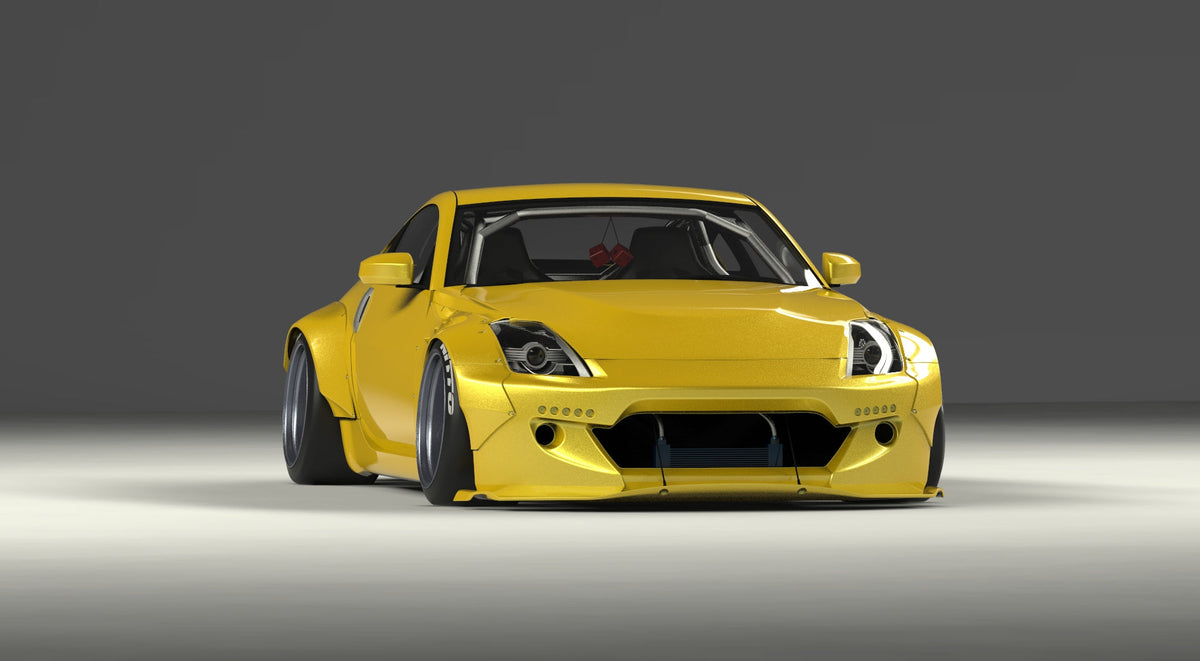 GReddy - Rocket Bunny Z33 (V1) Aero - Nissan 350Z - 17020353