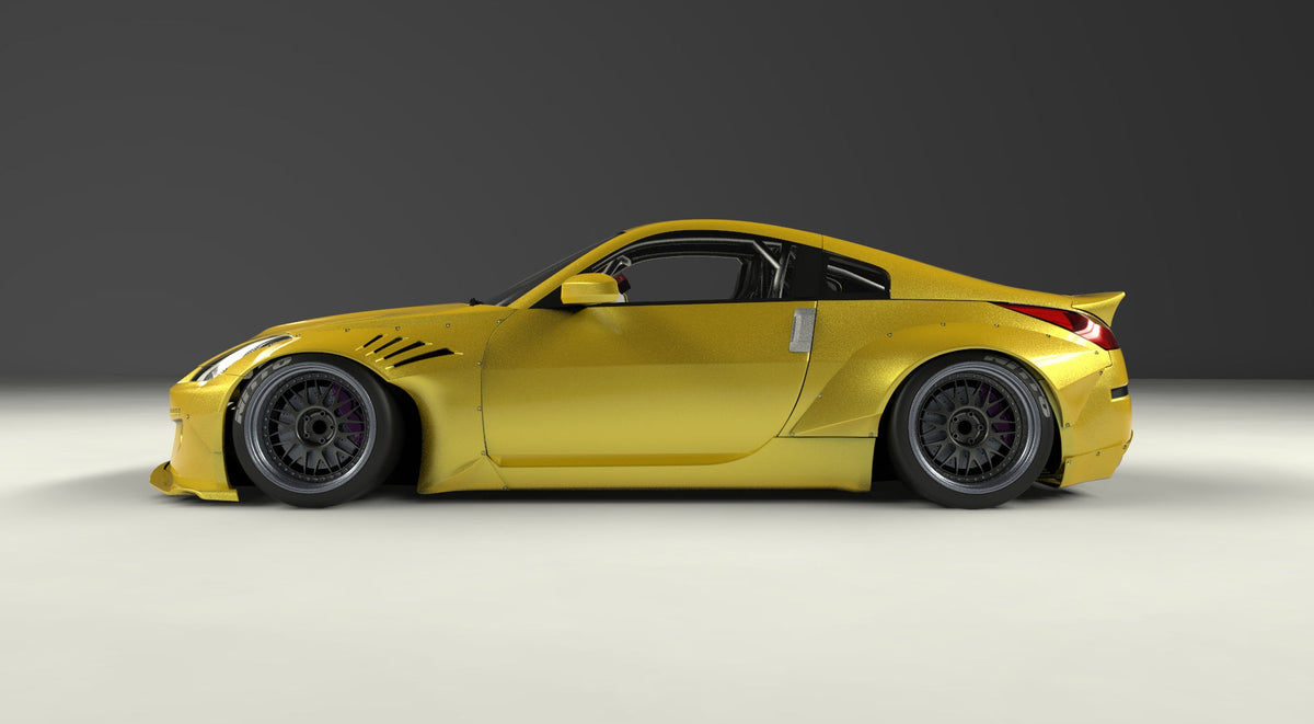 GReddy - Rocket Bunny Z33 (V1) Aero - Nissan 350Z - 17020353