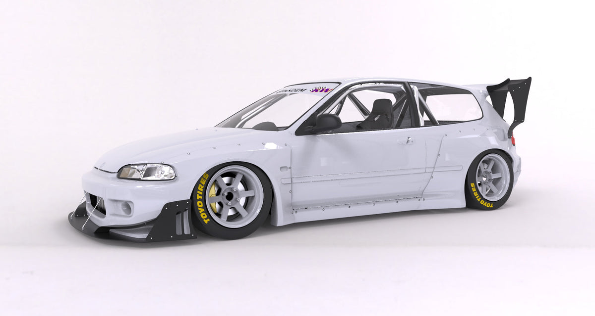 GReddy - Pandem EG (V1) (V1.5) Aero - Honda Civic - 17050113