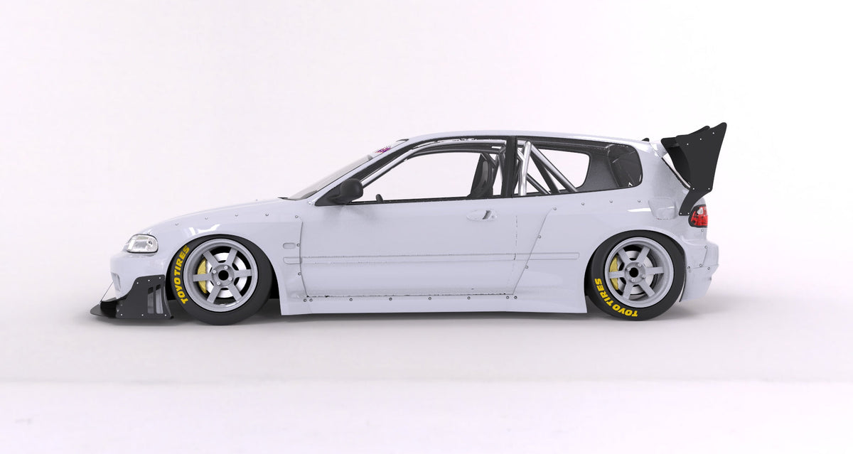 GReddy - Pandem EG (V1) (V1.5) Aero - Honda Civic - 17050113