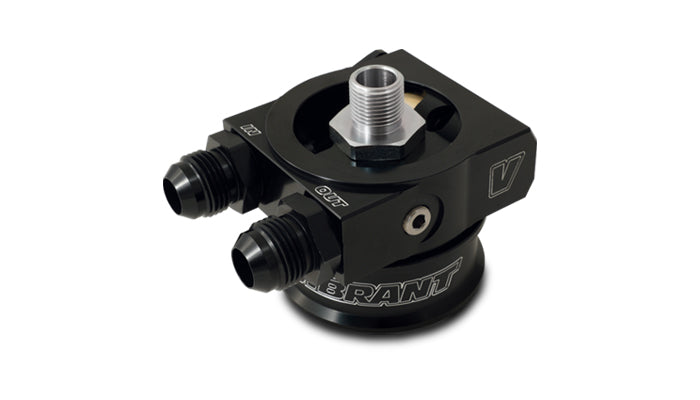 Vibrant Thermostatic Oil Cooler Sandwich Adapter w/Spacer - 17060