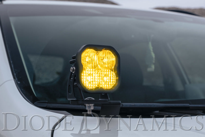 Diode Dynamics 18-21 Subaru Crosstrek Stage Series 2in LED Ditch Light Kit - Sport Yellow Combo - DD6563 for 2018-2023 Subaru