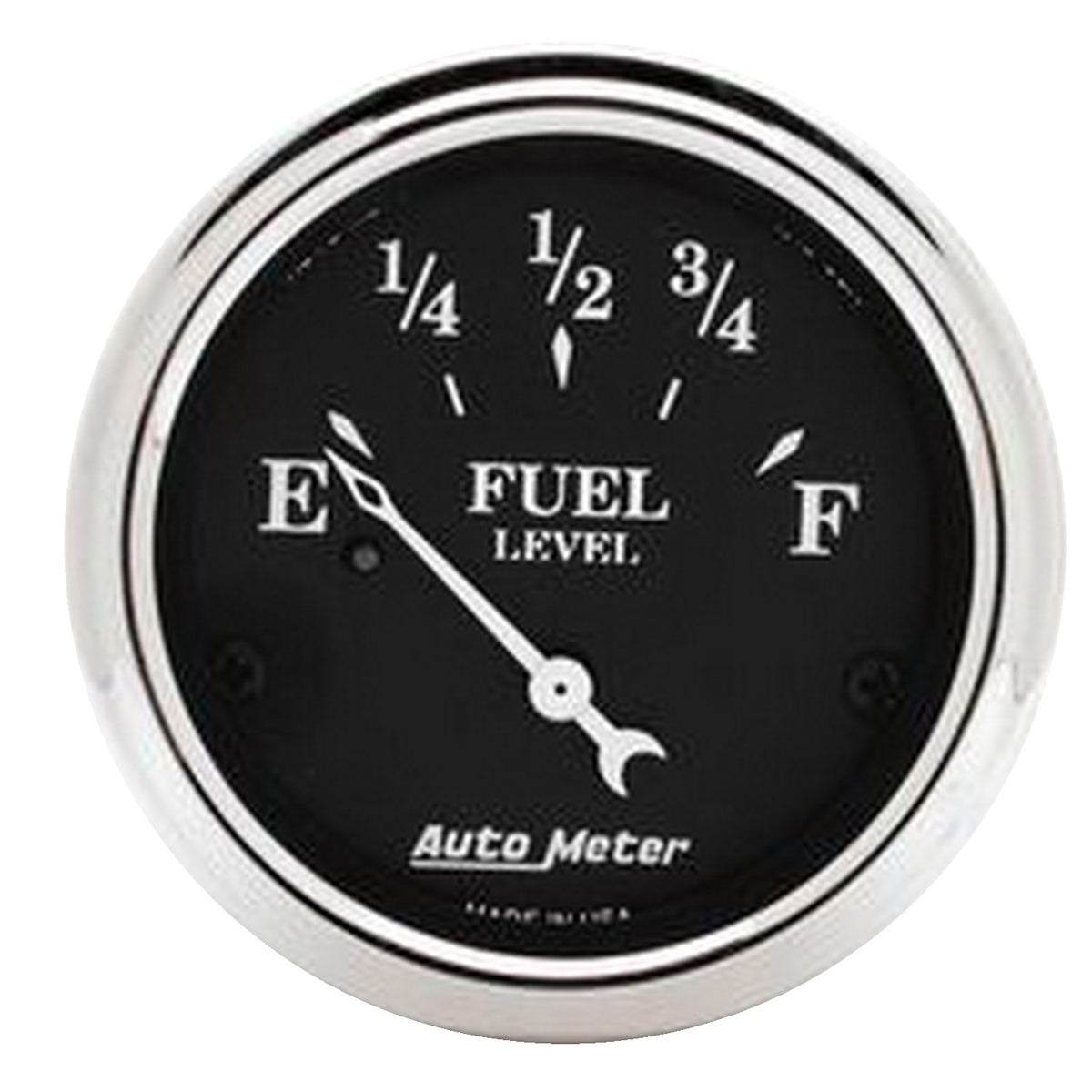 Autometer Old Tyme Black Gauge Kit 6 Pc Ford Truck 53-55 Tach/Mph/Fuel/Oilp/Wtmp/Volt - 7048-OTB