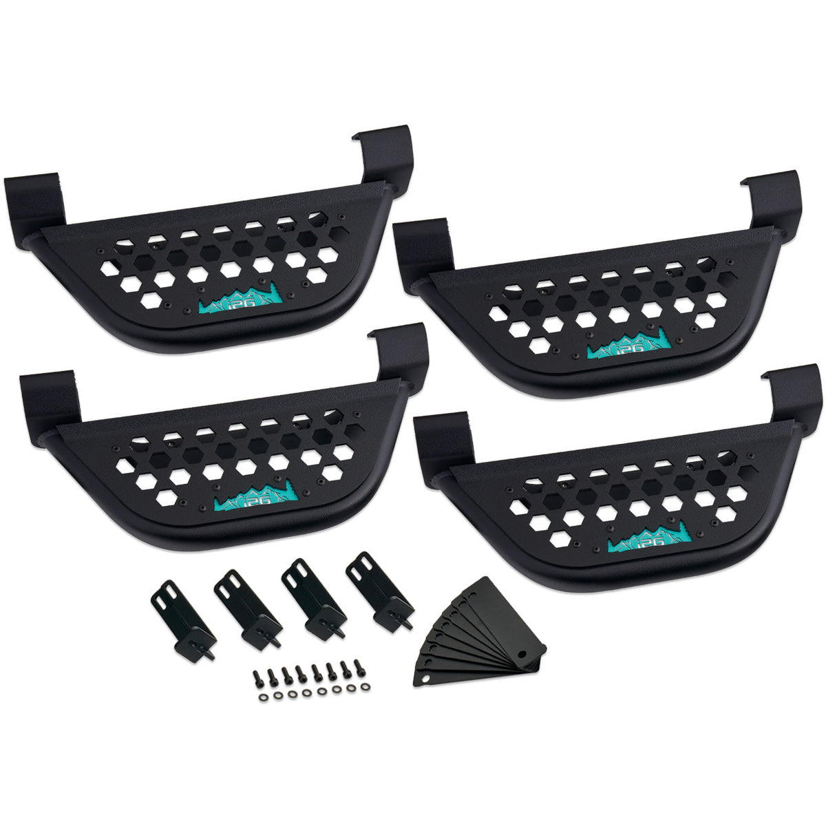 IAG EZ-Step Add-On (2 Pair) for 2018+ Jeep Wrangler 4 Door / 2020+ Gla - 172_source_1737572821