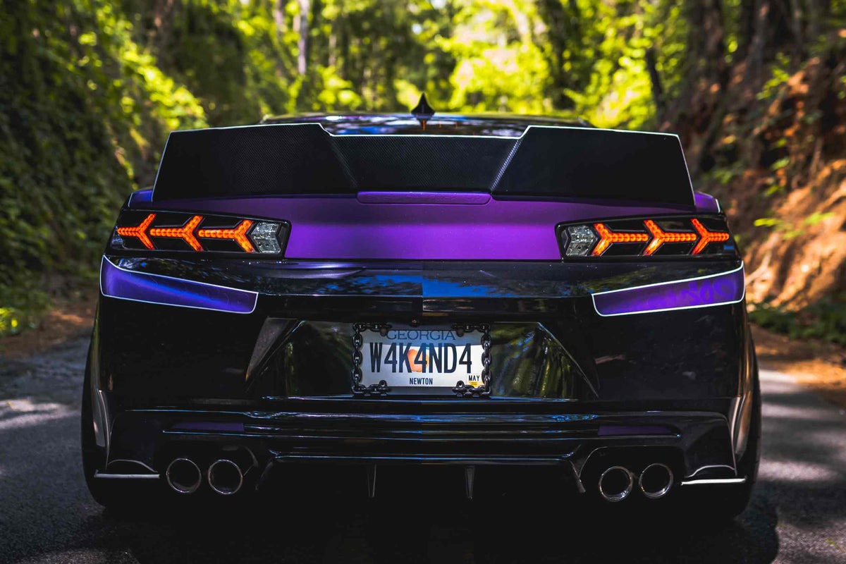 Morimoto - XB LED Tail Lights: Chevrolet Camaro (16-18) (Pair / Lambo / Red) - LF400