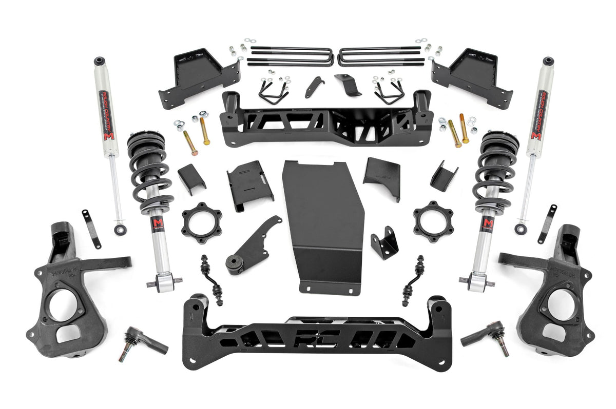 Rough Country - 7 Inch Lift Kit - Alum/Stamp Steel - M1/M1 - Chevy/GMC 1500 (14-18 & Classic) - 17440