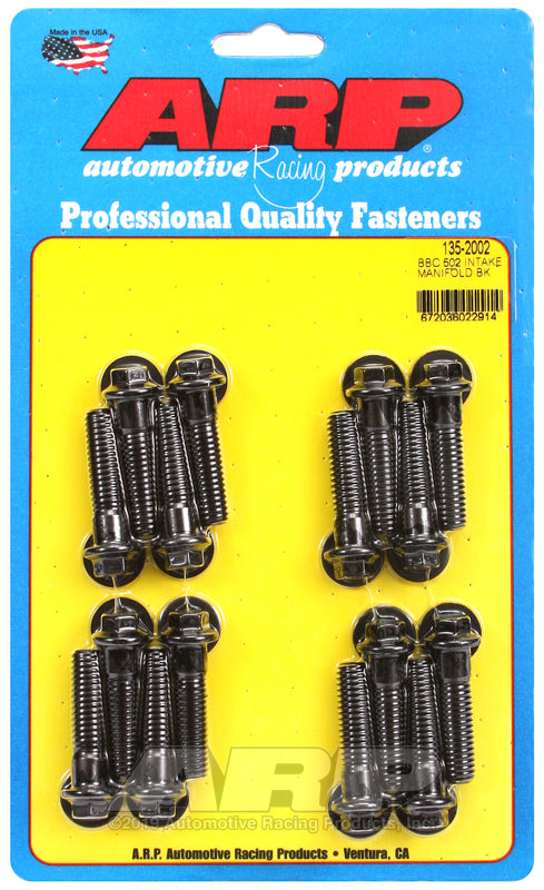 ARP BB Chevy 502 Hex Intake Manifold Bolt Kit - 135-2002