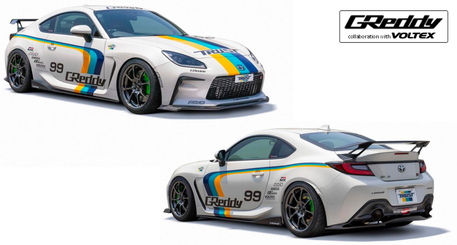 GReddy - Toyota/Subaru GR86/BRZ GReddy X VOLTEX Aero Kit - 17510231