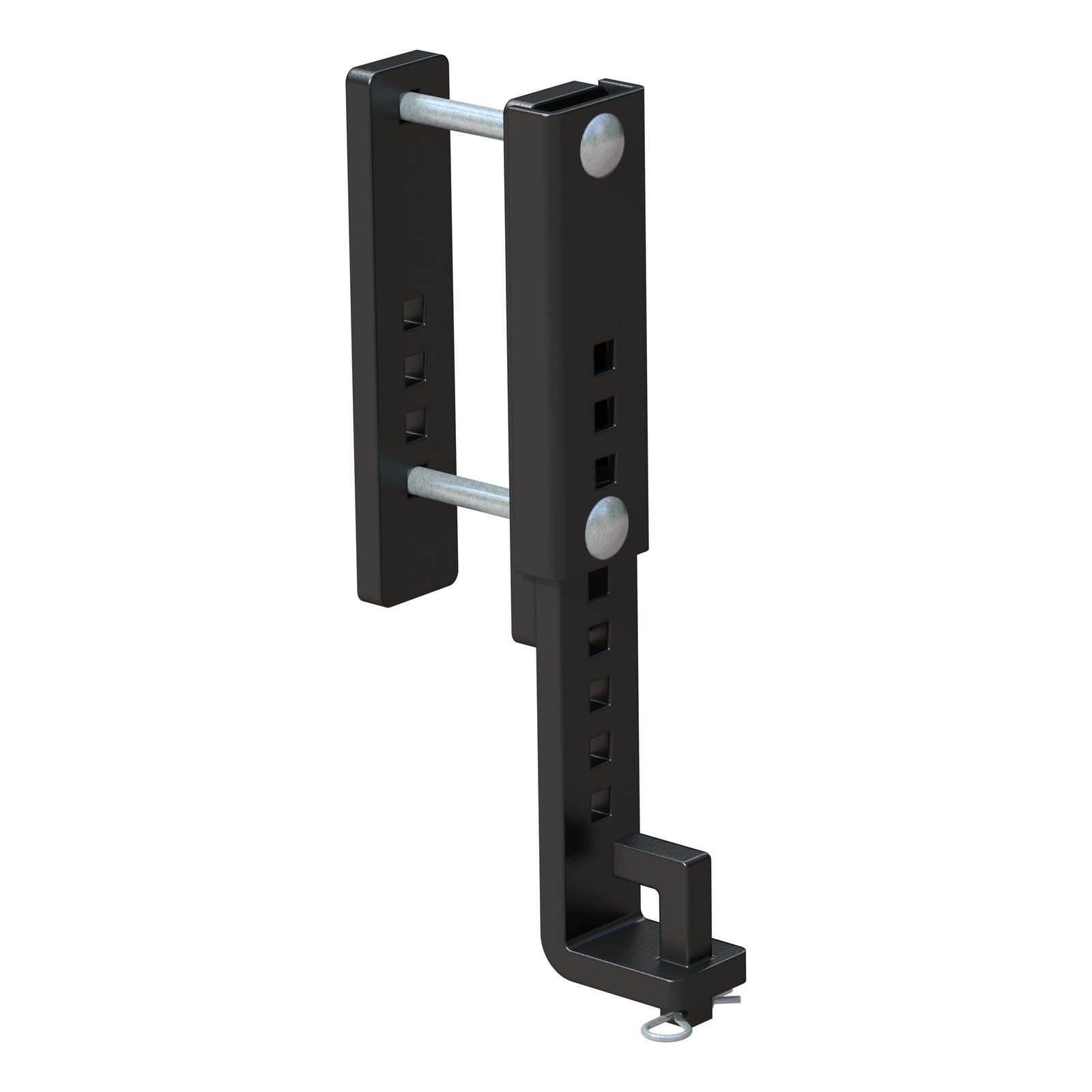 CURT TruTrack Heavy-Duty Adjustable Weight Distribution Hitch Support Brackets (2-Pack) Fits 6-Inch Trailer Frames - 17517