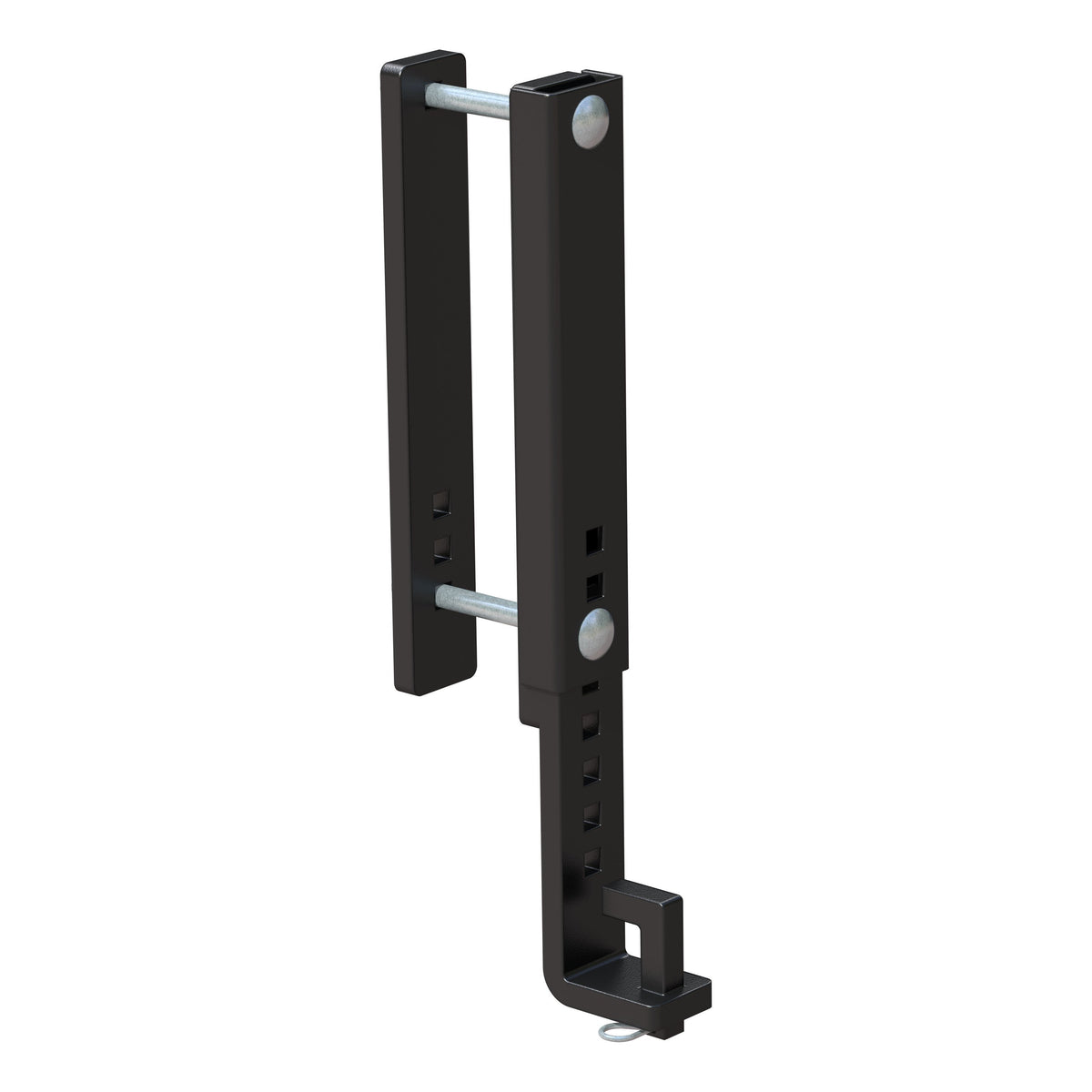 CURT TruTrack Heavy-Duty Adjustable Weight Distribution Hitch Support Brackets (2-Pack) Fits 10-Inch Trailer Frames - 17519