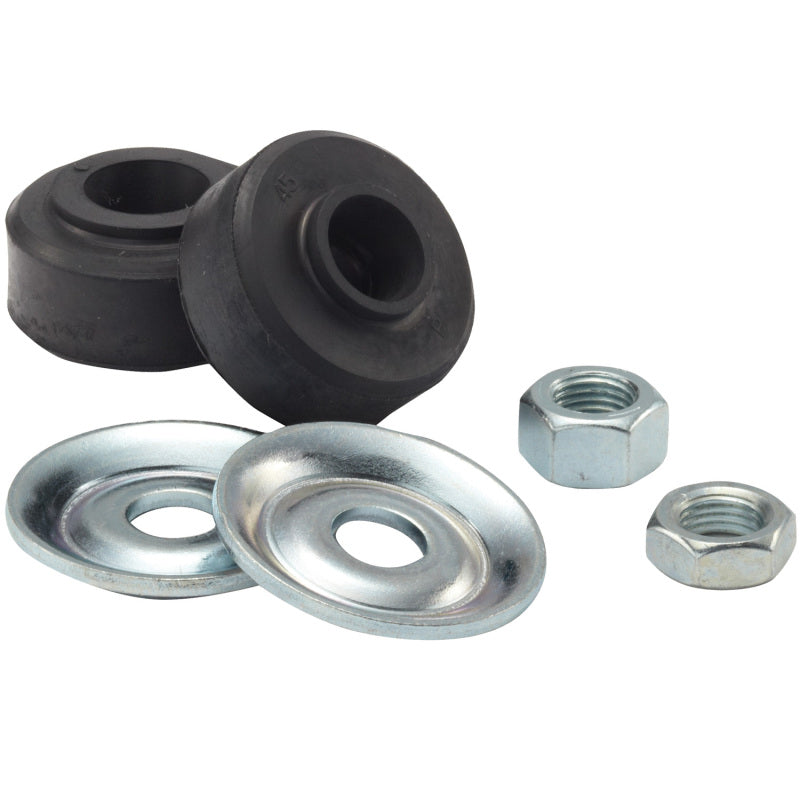 QA1 Stud Top Bushing Kit w/Jam Nuts - 5/8in &amp; 7/8in Hole Bushings - MK03