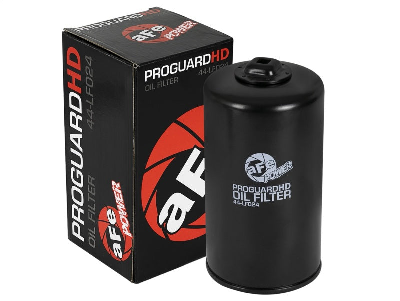 aFe Pro GUARD D2 Oil Filter 11-17 Ford Diesel Trucks V8 6.7L (td) (4 Pack) - 44-LF024-MB