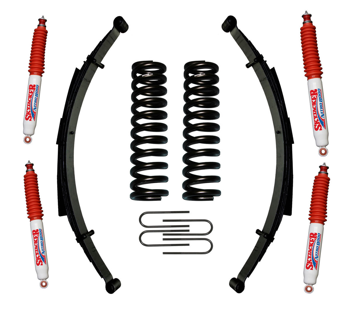 Skyjacker 1966-1979 Ford F-150 6 In Suspension Lift Kit With Adx M2.0 Aluminum Monotube Shocks - 176PKS-XM