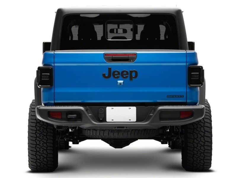 Raxiom 20-23 Jeep Gladiator JT w/ Factory Halogen LED Tail Lights- Blk Housing (Smoked Lens) - JG10490