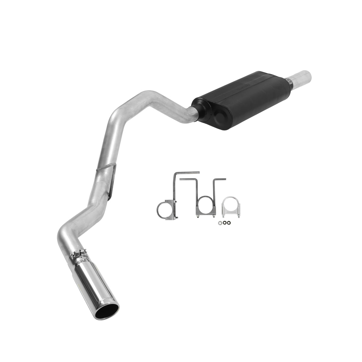 Flowmaster Force II Cat-Back Exhaust System - 2008-2013 Ford F-250/F-350 - Aluminized - 17446 - 1