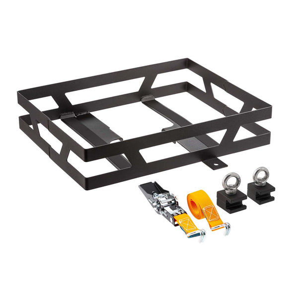 ARB Jerry Can Mount - Double Horizontal - 1780350 by ARB - front view