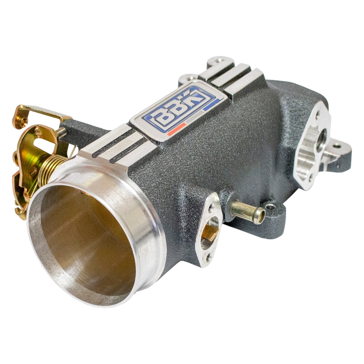 BBK 96-04 Mustang 4.6 GT 78mm Throttle Intake BBK Power Plus Series - Charcoal - 1780