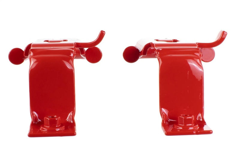 Ford Racing 19-23 Ford Ranger Front Tow Hooks - Pair - Red - M-18954-RA