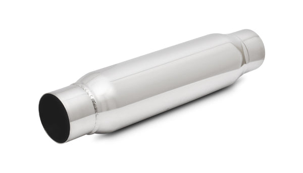 Vibrant SS Resonator (Standard Design) 2.5in inlet/outlet x 18in long - 1793