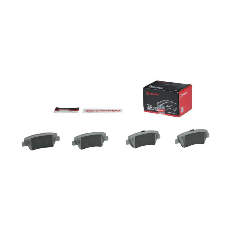 Brembo OE 09-17 Hyundai Azera/11-15 Sonata/Kia Optima PRIME Ceramic Brake Pad - Rear - P30054N