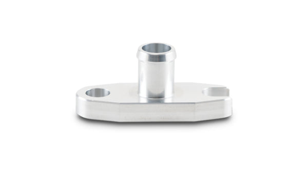 Vibrant Oil Drain Flange w/5/8in OD Male Neck (for T3/T4 & GT40-GT55 Turbos) - 28501 by Vibrant - front view