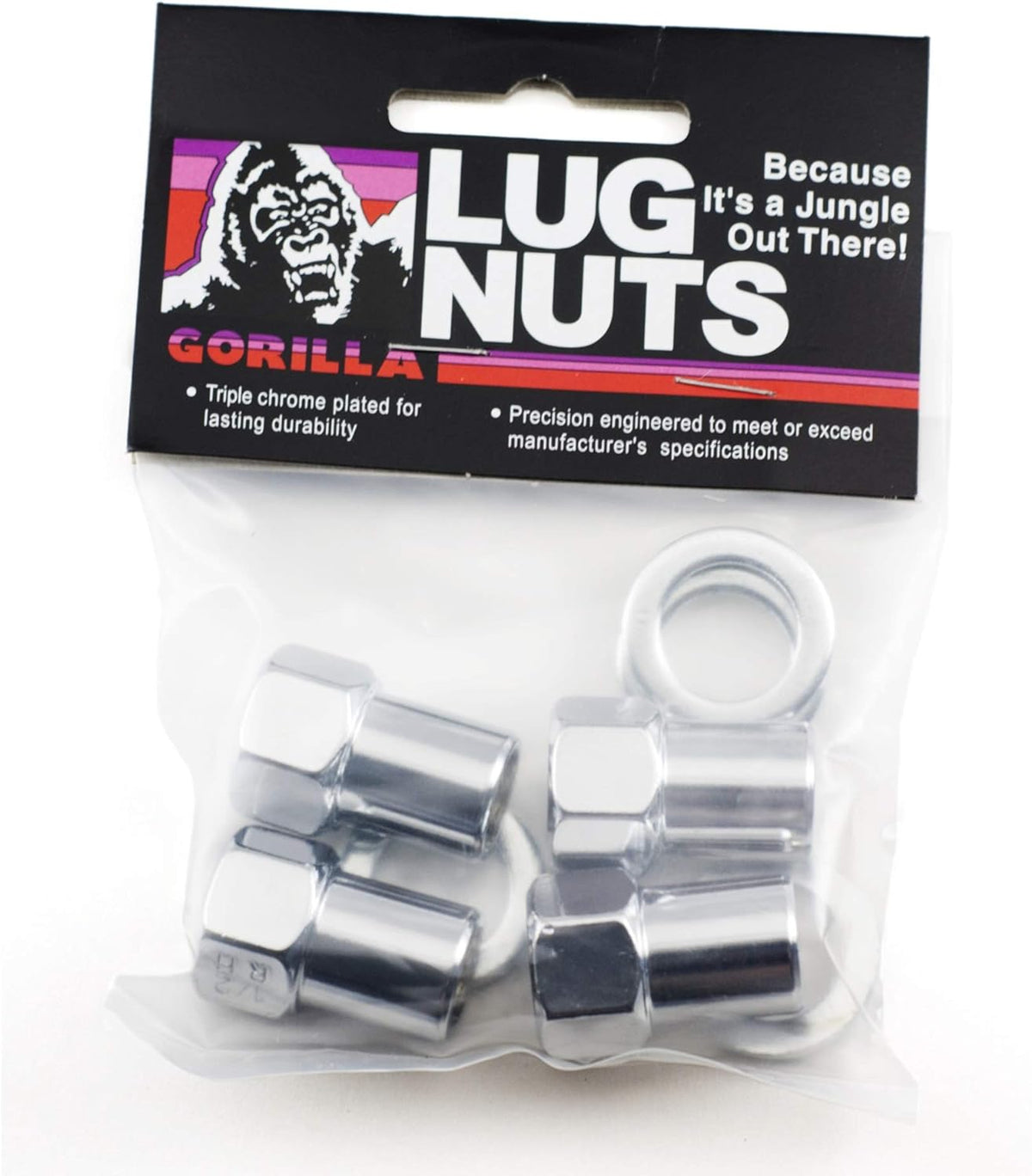 Gorilla Automotive - Std Mag OE Lug 13/16" 1/2 CHR Bag - 73087B