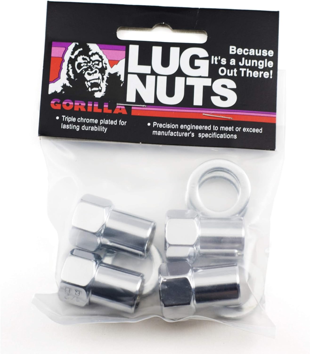 Gorilla Automotive - Std Mag OE Lug 13/16" 1/2 CHR Bag - 73087B