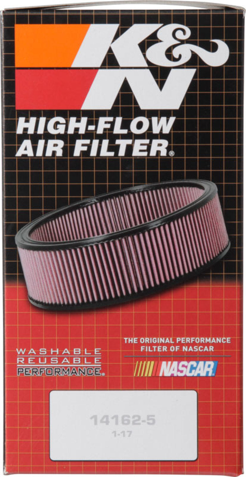 K&N X-Stream Top Filter - Red - Size 9in - 5.125in Neck Flange / 2.75in Height - 66-3150