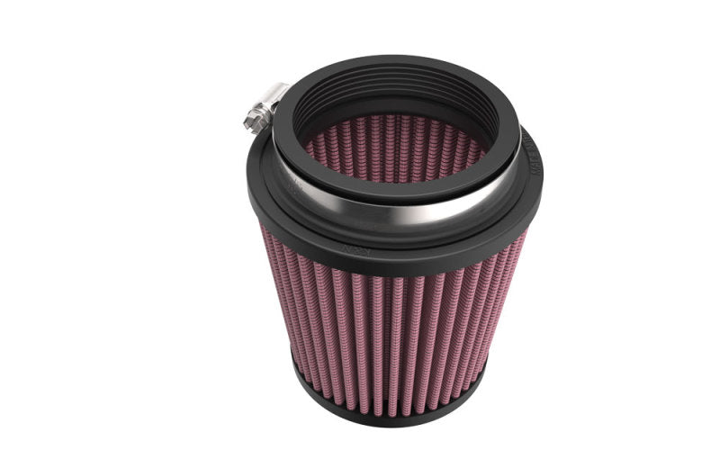 K&amp;N Universal Clamp-On Air Filter 3in FLG /4 1/2in B / 3 1/2in T / 4 3/8in H - RU-9410