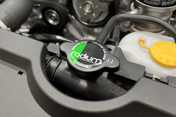 Radium Engineering Radiator Cap Type-A 1.1Bar Black - 18-0076-A11