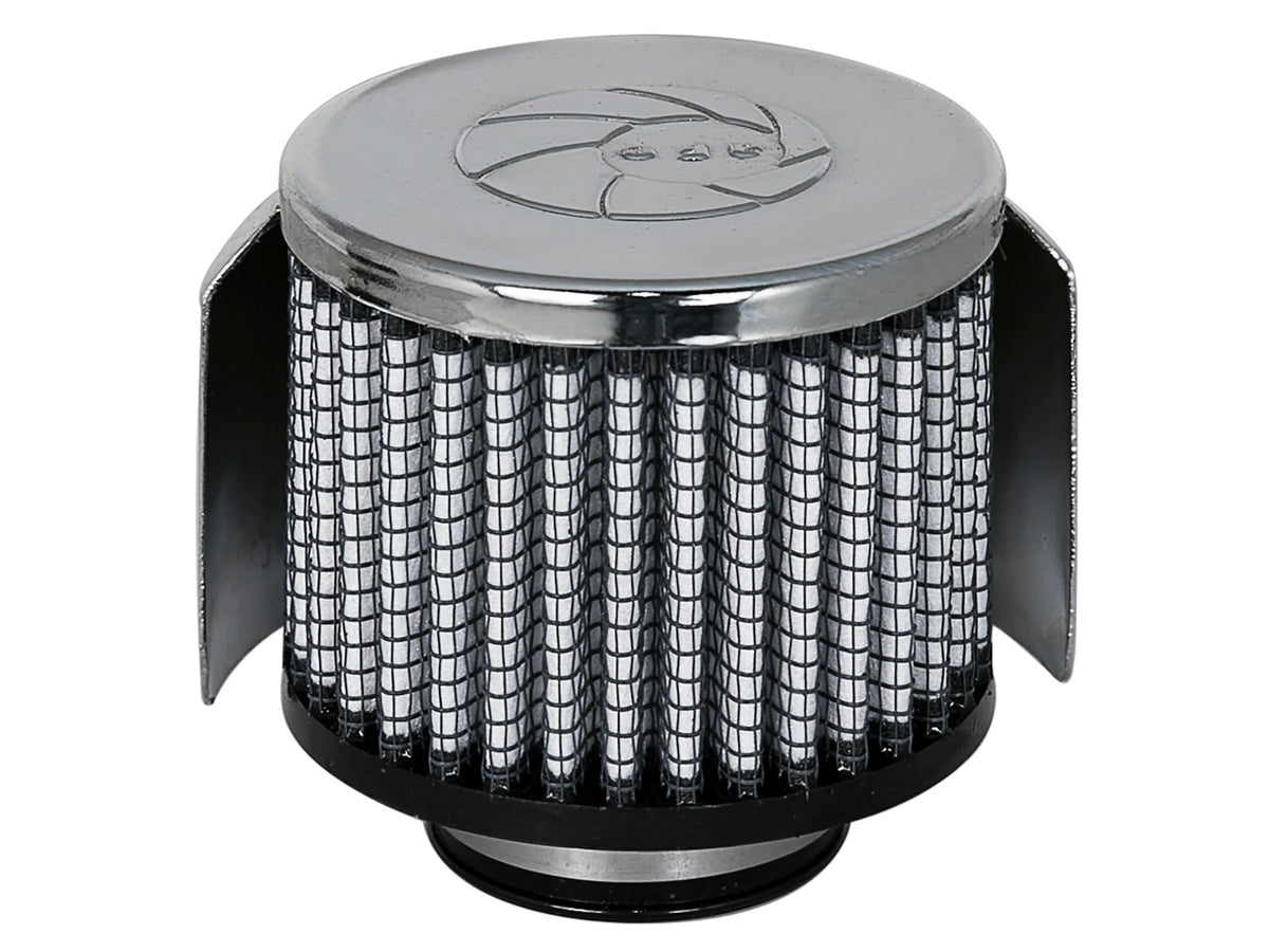 aFe MagnumFLOW Air Filters CCV PDS A/F CCV PDS 1-3/8Fx3Bx3T(Chr w/HS)x2-1/2H - 18-01382