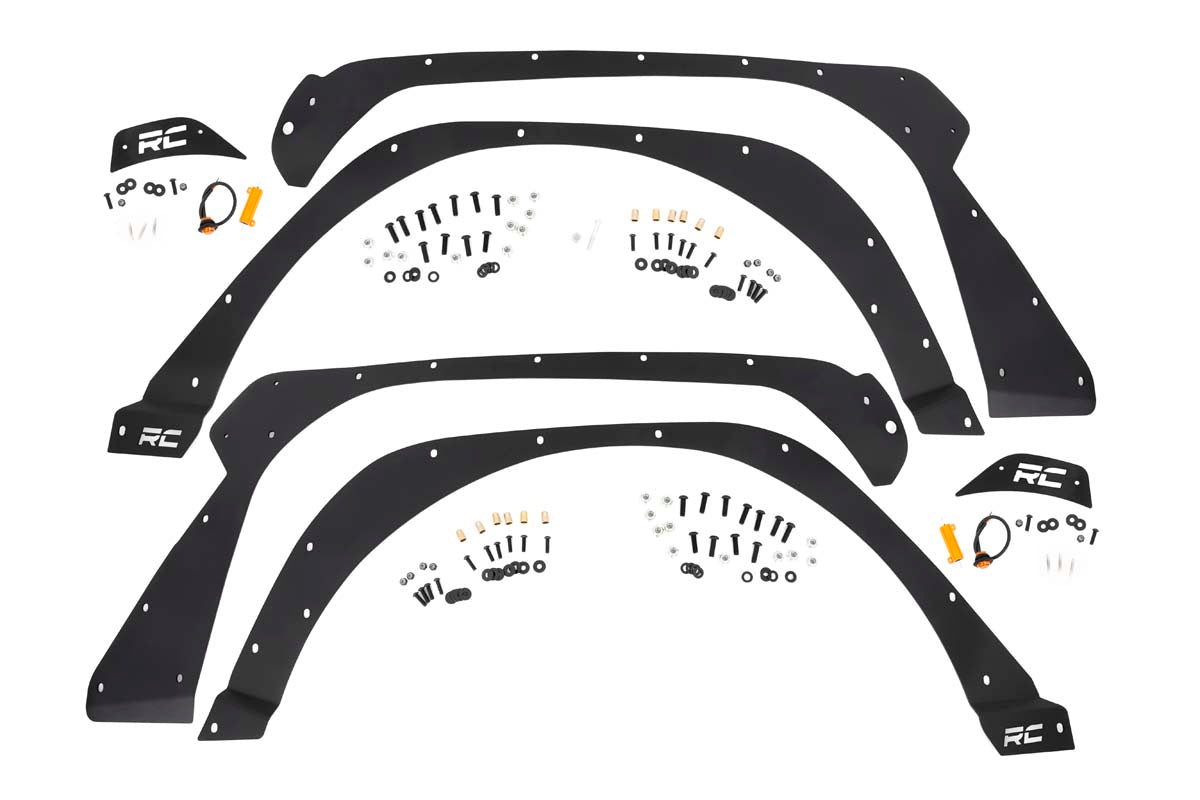 Fender Delete Kit | FR &amp; RR | Jeep Wrangler JL (18-24)/Wrangler Unlimited (18-24) 