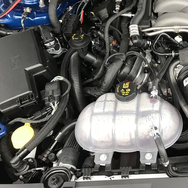 UPR - Plug N Play™ Single Valve Oil Catch Can with Clean Side Separator (fits 18-23 Mustang GT & Mach 1 ) UPR - 5030-226-1-CS