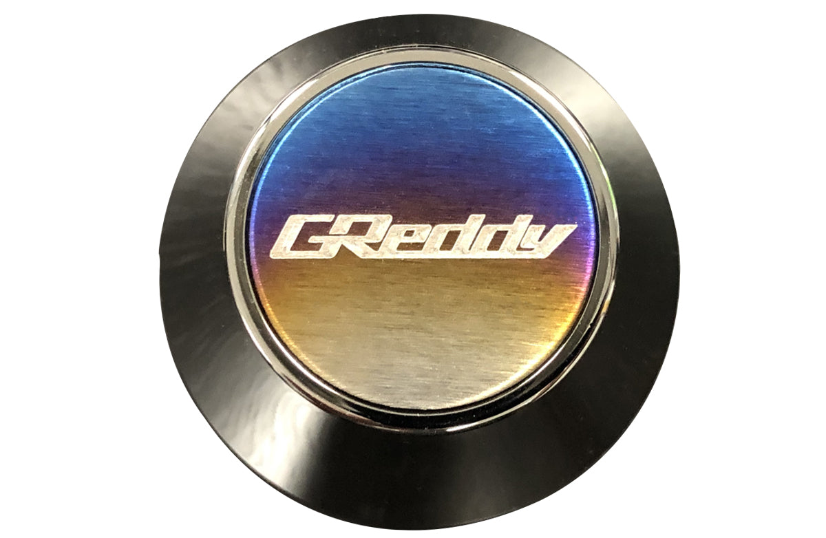 GReddy - Titanium GReddy Disk Emblem - for Type-A Shift Knob - 18000204