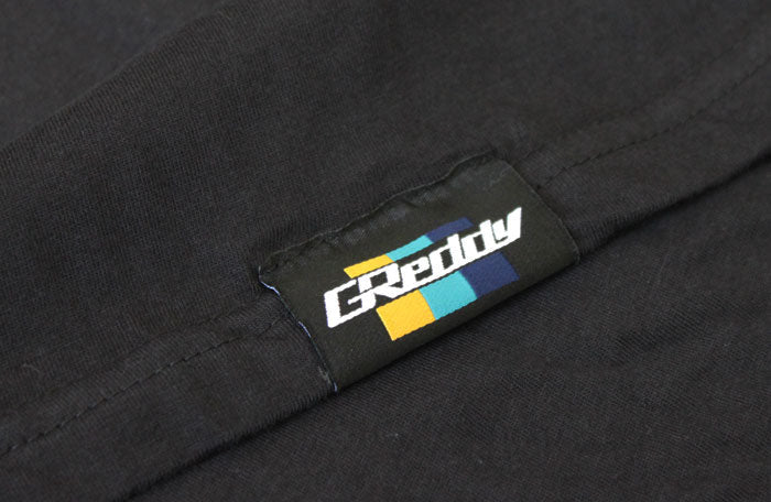 GReddy - GReddy OG Logo Tee (with 3 stripes) - Black - 18016012