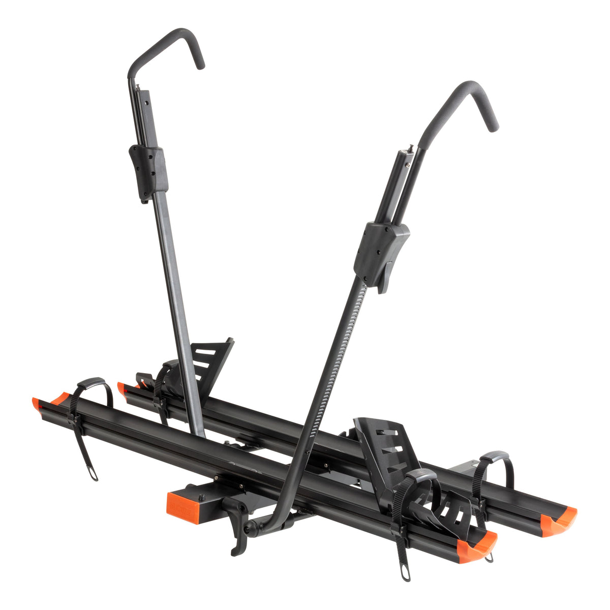CURT 18088 Aluminum Tray-Style Platform Bike Rack Hitch Mount, Fits 2-Inch Receiver, 2 Bicycles