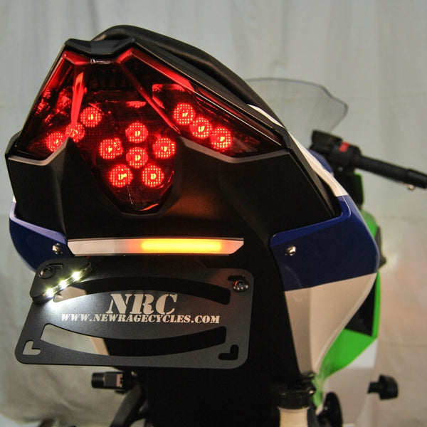 New Rage Cycles  24+ Kawasaki 500 Ninja Base Fender Eliminator KIt - N500-FE-S - front view