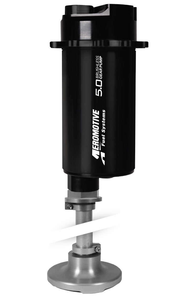 Aeromotive Brushless Spur Gear Fuel Pump w/TVS Controller - Universal - In-Tank - 90 Deg - 5gp - 19322