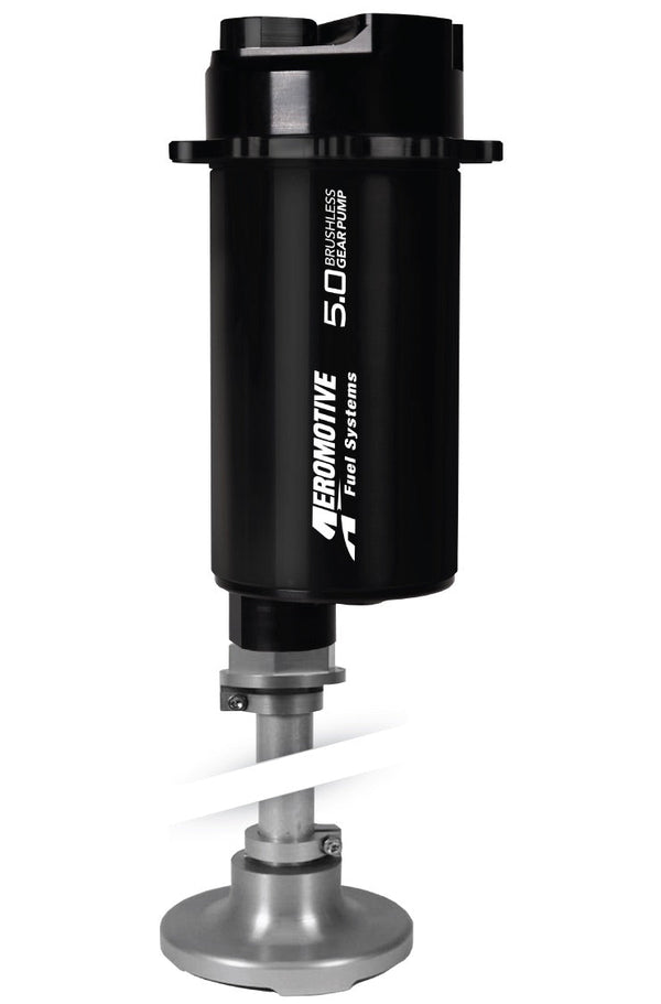 Aeromotive Brushless Spur Gear Fuel Pump w/TVS Controller - Universal - In-Tank - 90 Deg - 5gp - 19322