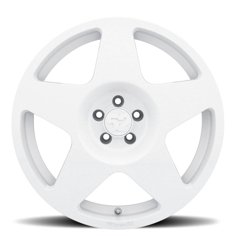 fifteen52 Tarmac 17x7.5 5x112 40mm ET 66.56mm Center Bore Rally White Wheel - TARRW-77551+40