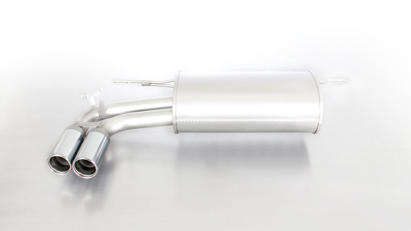 Remus 2012 BMW 3 Series F30 Sedan / F31 Touring 2.0L (N20B20B) Axle Back Exhaust w/Dual Tail Pipe - 086112 0504