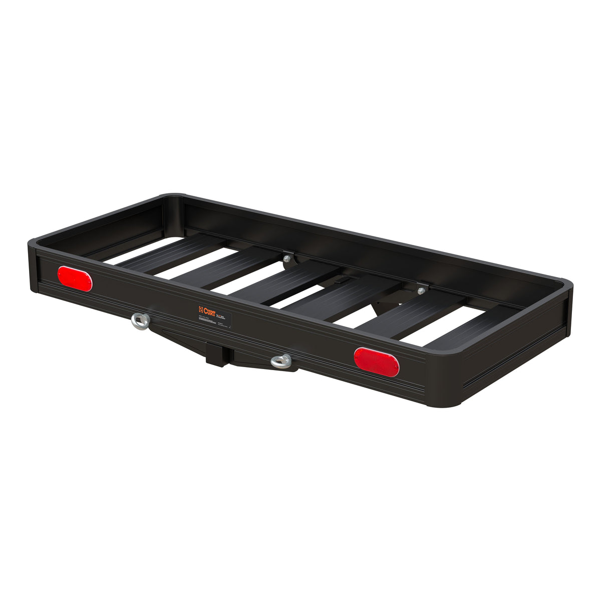 CURT 18415 ActiveLink 49" x 22" Aluminum Cargo Carrier, Fits 2" Receiver