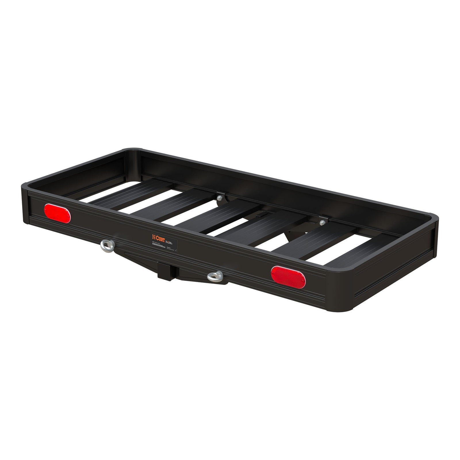 CURT 18415 ActiveLink 49" x 22" Aluminum Cargo Carrier, Fits 2" Receiver