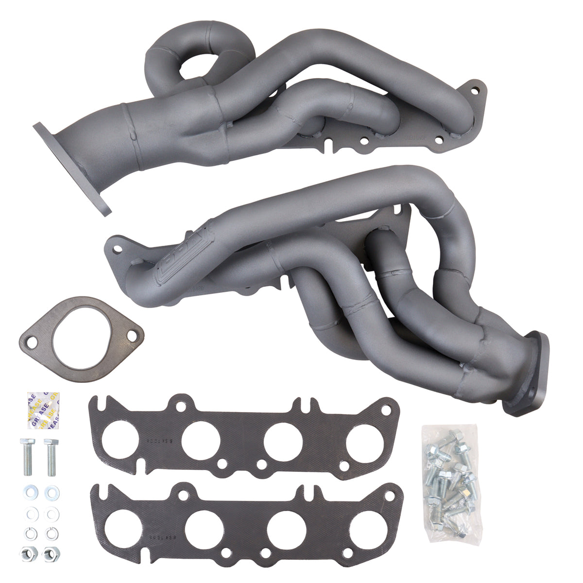 BBK 2015-16 Ford Mustang GT 5.0L 1-3/4 Tuned LenGTh Header System (Chrome) - 1848