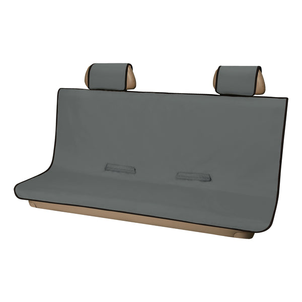 CURT 18520 Seat Defender 58-Inch x 63-Inch Grey Waterproof Universal Extra-Large Bench Truck Seat Cover Protector