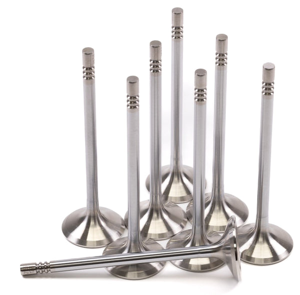 GSC P-D Ford Mustang 5.0L Coyote Gen 1/2 31.75mm Head (STD) Super Alloy Exhaust Valve - Set of 8 - 2155-8 by GSC Power Divisi