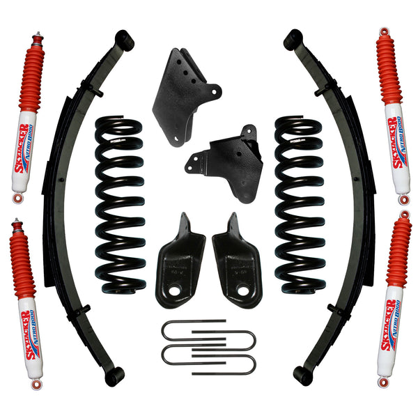 Skyjacker 80-96 Ford F-150 6 In Suspension Lift Kit With Adx M2.0 Aluminum Monotube Shocks - 186PK-XM