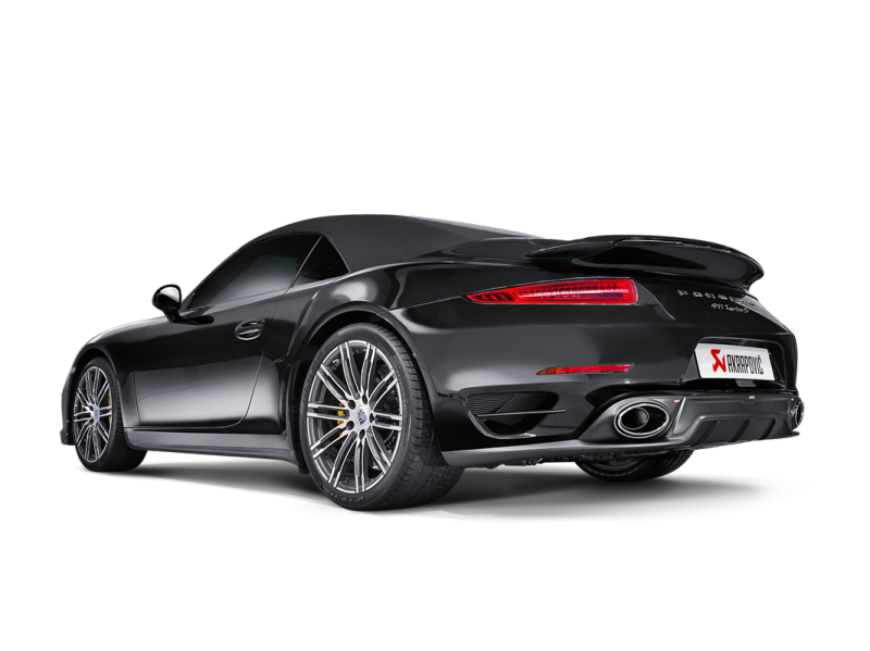 Akrapovic 14-15 Porsche 911 Turbo/Turbo S (991) Rear Carbon Fiber Diffuser - Matte